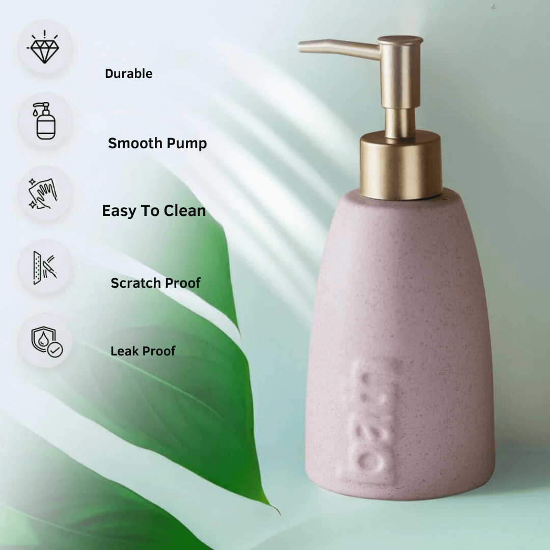 Nordic Soap Ceramic Dispenser 330ML - EUROPEAN HOUSE HOLD