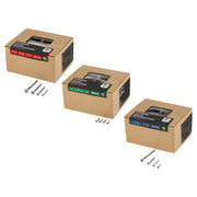 Parkside stainless steel chipboard and sheet metal screws set 260 pieces