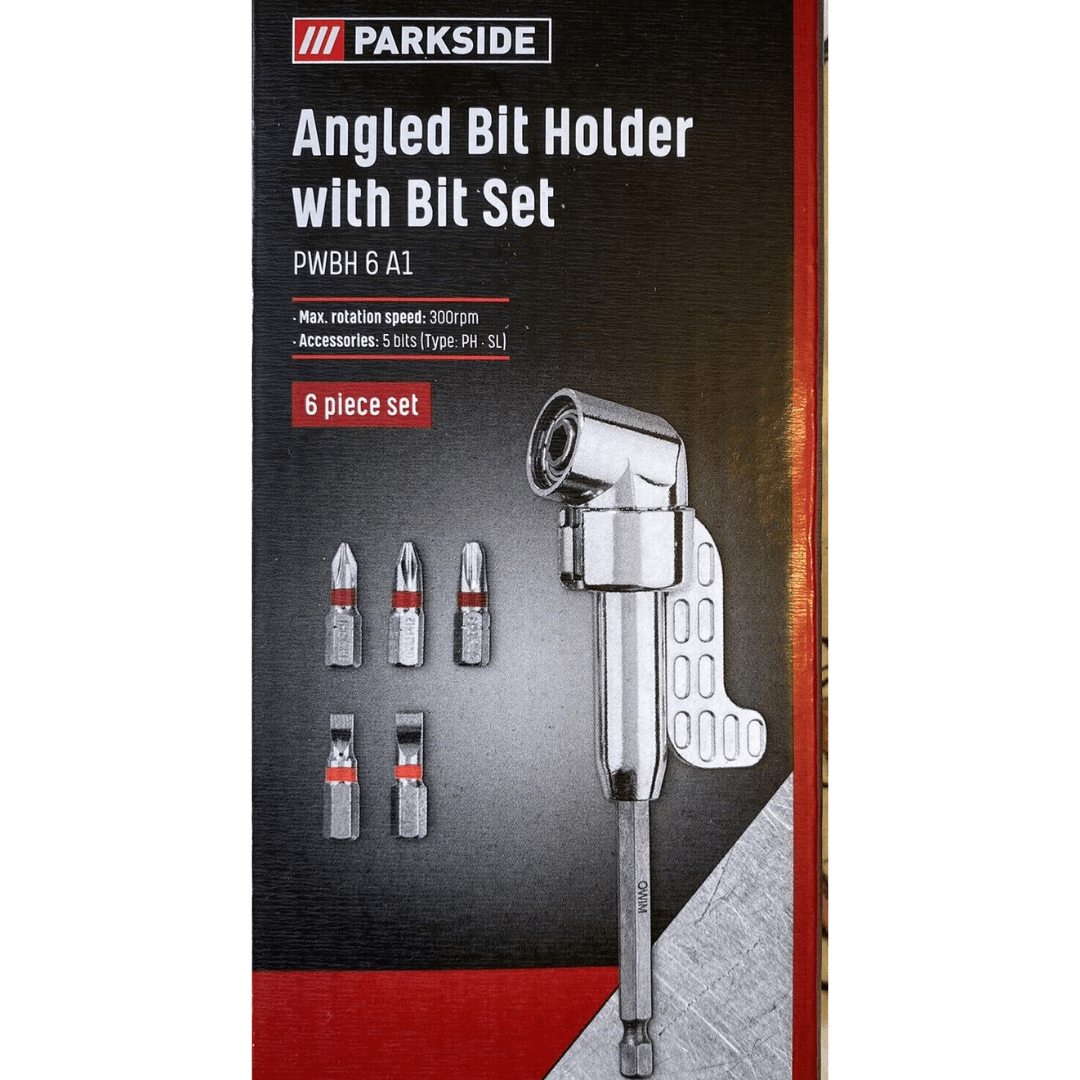 Parkside Angled Bit Holder with Bit Set - EUROPEAN HOUSE HOLD