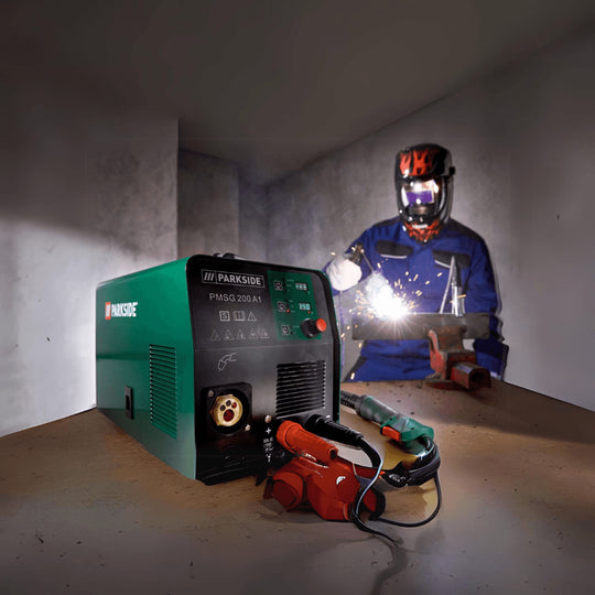 PARKSIDE AUTOMATIC WELDING HELMET WITH LED - EUROPEAN HOUSE HOLD