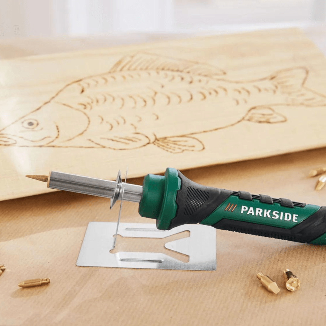 PARKSIDE BRANDING IRON »PBMK 30 A1«, INCLUDING ATTACHMENTS, 16 PIECES - EUROPEAN HOUSE HOLD