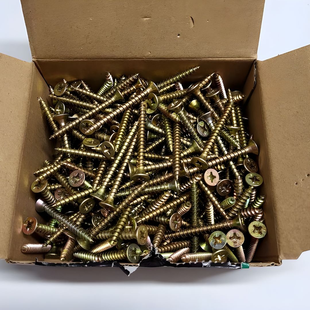 PARKSIDE CHIPBOARD SCREW PZ2 400 PIECES 4.0×40MM - EUROPEAN HOUSE HOLD