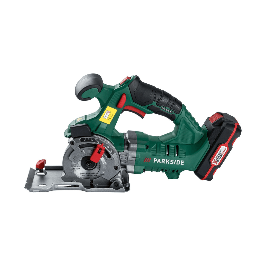 Parkside Cordless Plunge Cut Circular Saw Pts 20 Li A1 European House