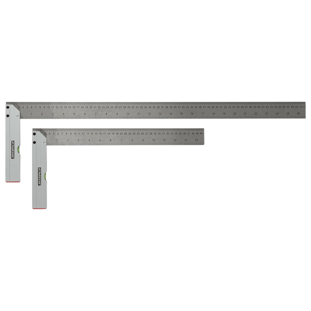 PARKSIDE GRADUATED SPIRIT LEVEL SQUARE SET - EUROPEAN HOUSE HOLD