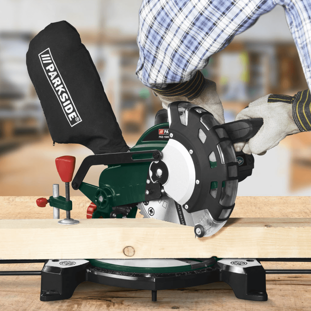 PARKSIDE MITER SAW »PKS 1500 B3«, 1500 W - EUROPEAN HOUSE HOLD