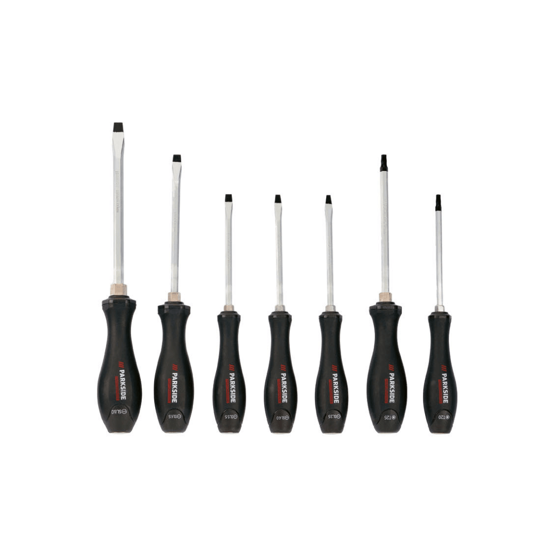 PARKSIDE PERFORMANCE 7 PIECE SCREWDRIVER SET - EUROPEAN HOUSE HOLD