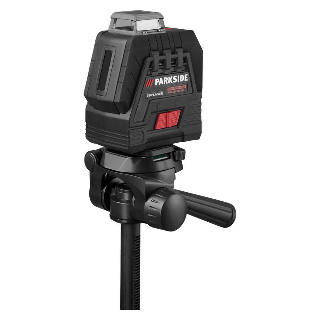 PARKSIDE PERFORMANCE® 4V Battery-Powered Cross Line Laser PKLLP 360 B3 ,360° - EUROPEAN HOUSE HOLD