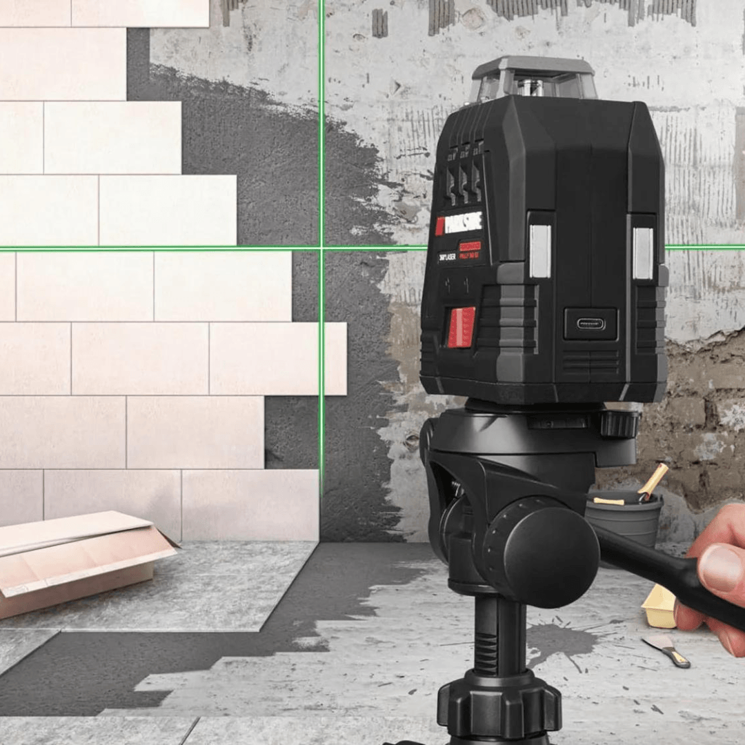 PARKSIDE PERFORMANCE® 4V Battery-Powered Cross Line Laser PKLLP 360 B3 ,360° - EUROPEAN HOUSE HOLD