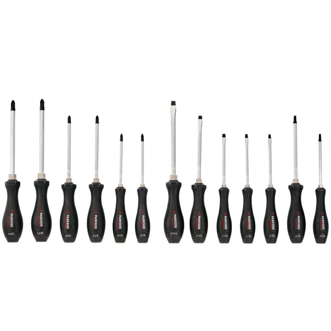 PARKSIDE PERFORMANCE® Chisel Screwdriver 13 Pieces – EUROPEAN HOUSE HOLD