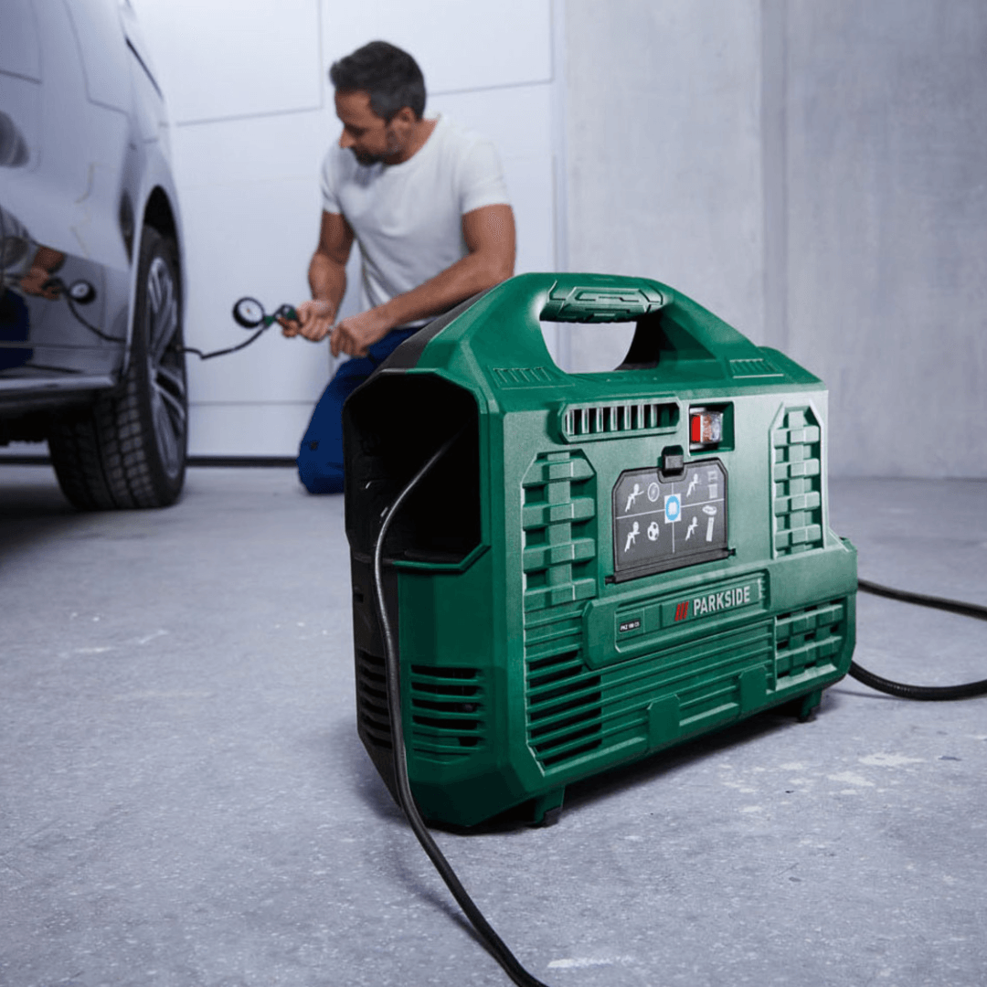 PARKSIDE PORTABLE COMPRESSOR »PKZ 180 C5«, 1100 W - EUROPEAN HOUSE HOLD