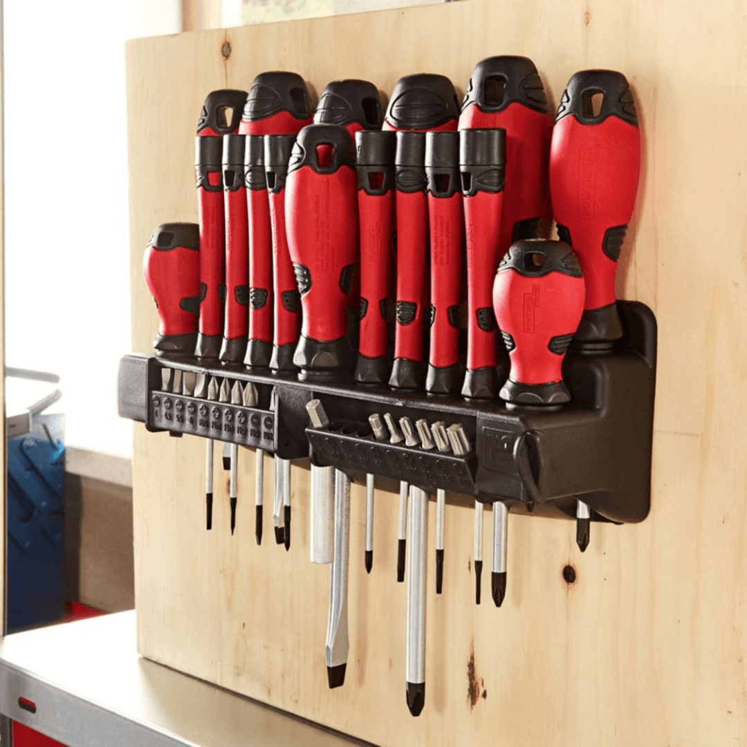 PARKSIDE® Bit And Screwdriver Set, With Wall Bracket - EUROPEAN HOUSE HOLD