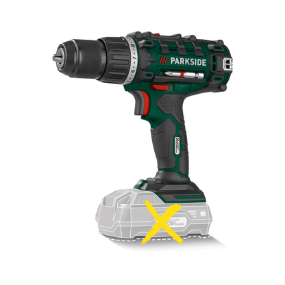 PARKSIDE® Cordless drill driver » PABS 20-Li «, 20 V ( Battery & Charger ) Not included - EUROPEAN HOUSE HOLD