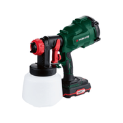 PARKSIDE® CORDLESS SPRAY GUN »PFSA 20-LI A1«, 20 V - EUROPEAN HOUSE HOLD