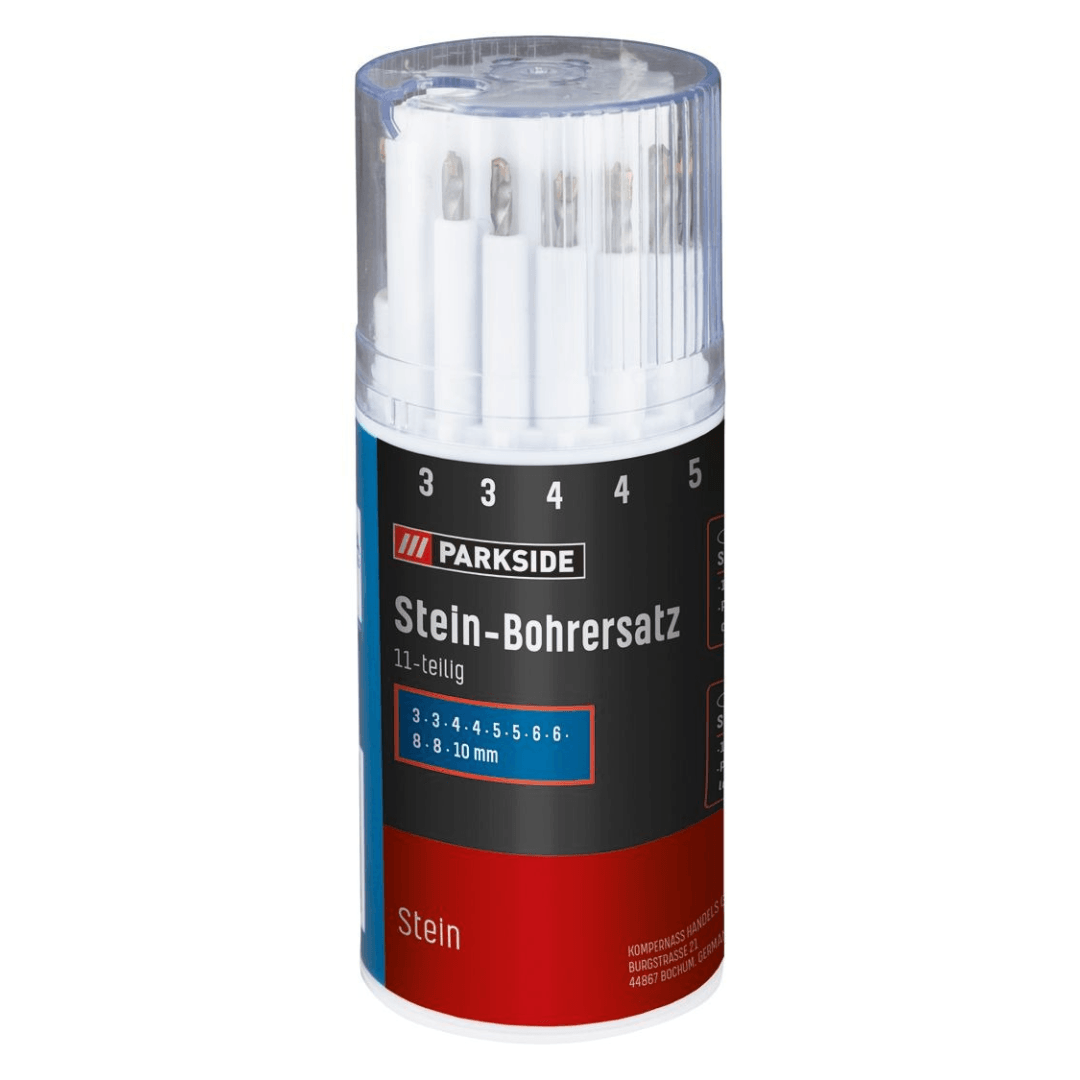 PARKSIDE® Drill Bit Set For Stone, HSS or Wood - EUROPEAN HOUSE HOLD