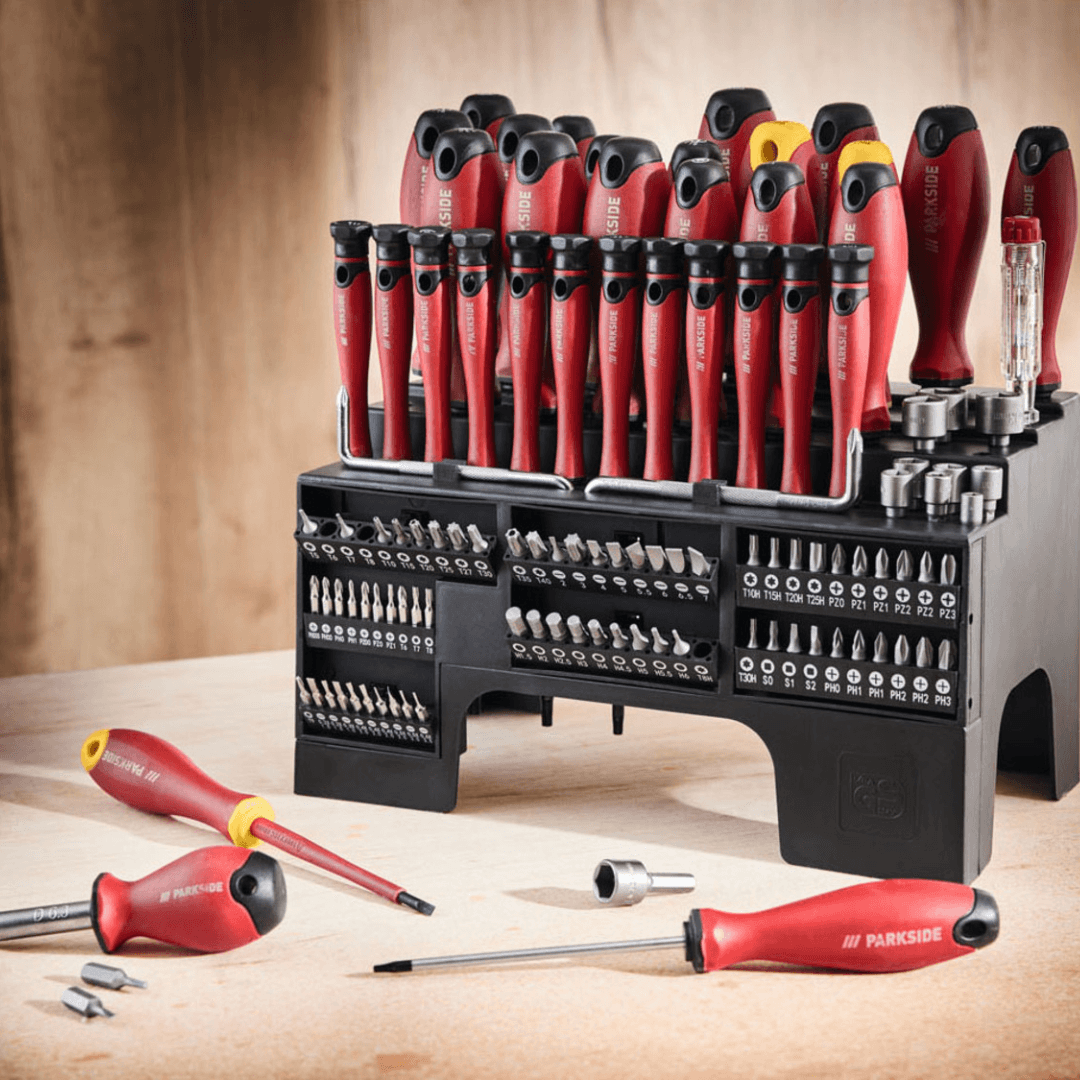 PARKSIDE® XXL Screwdriver And Bit Set, 116 Pieces - EUROPEAN HOUSE HOLD