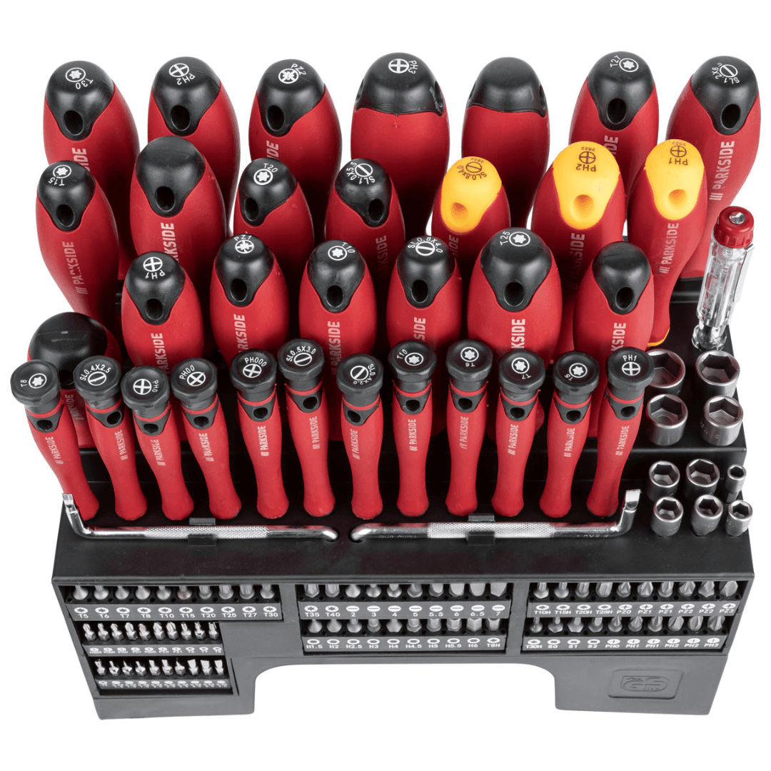 PARKSIDE® XXL Screwdriver And Bit Set, 116 Pieces - EUROPEAN HOUSE HOLD