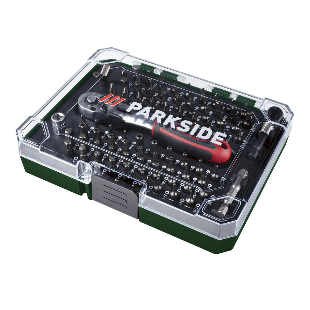 Ratchit Set PARKSIDE Ratchet And Bit Set 81 PCS – EUROPEAN HOUSE HOLD
