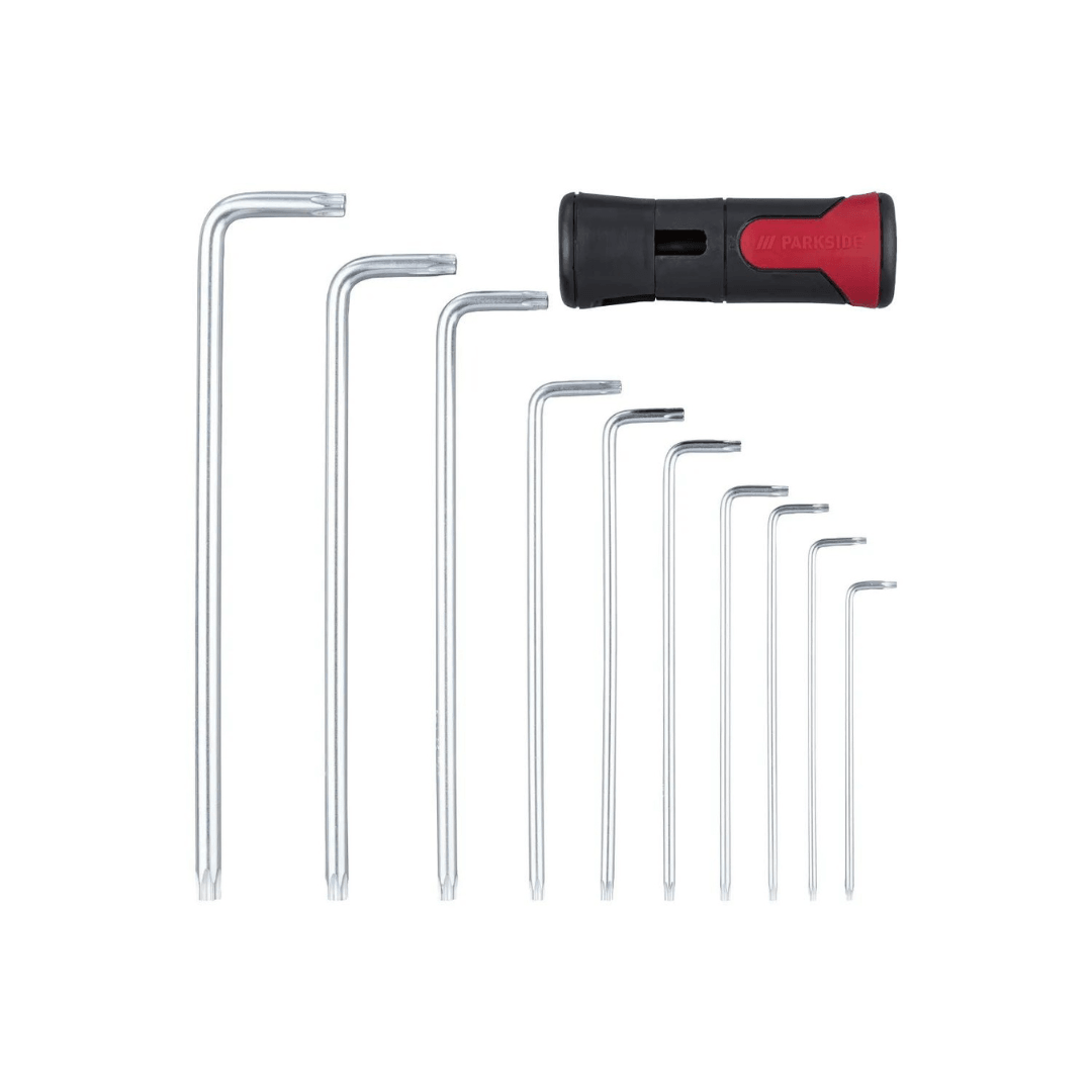 Parkside Star Head / Hex Key Set - 11 piece set – EUROPEAN HOUSE HOLD