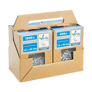 PARKSIDE VPA CERTIFIED NAILS FOR PLASTERBOARD SET OF 1895 PIECES - EUROPEAN HOUSE HOLD