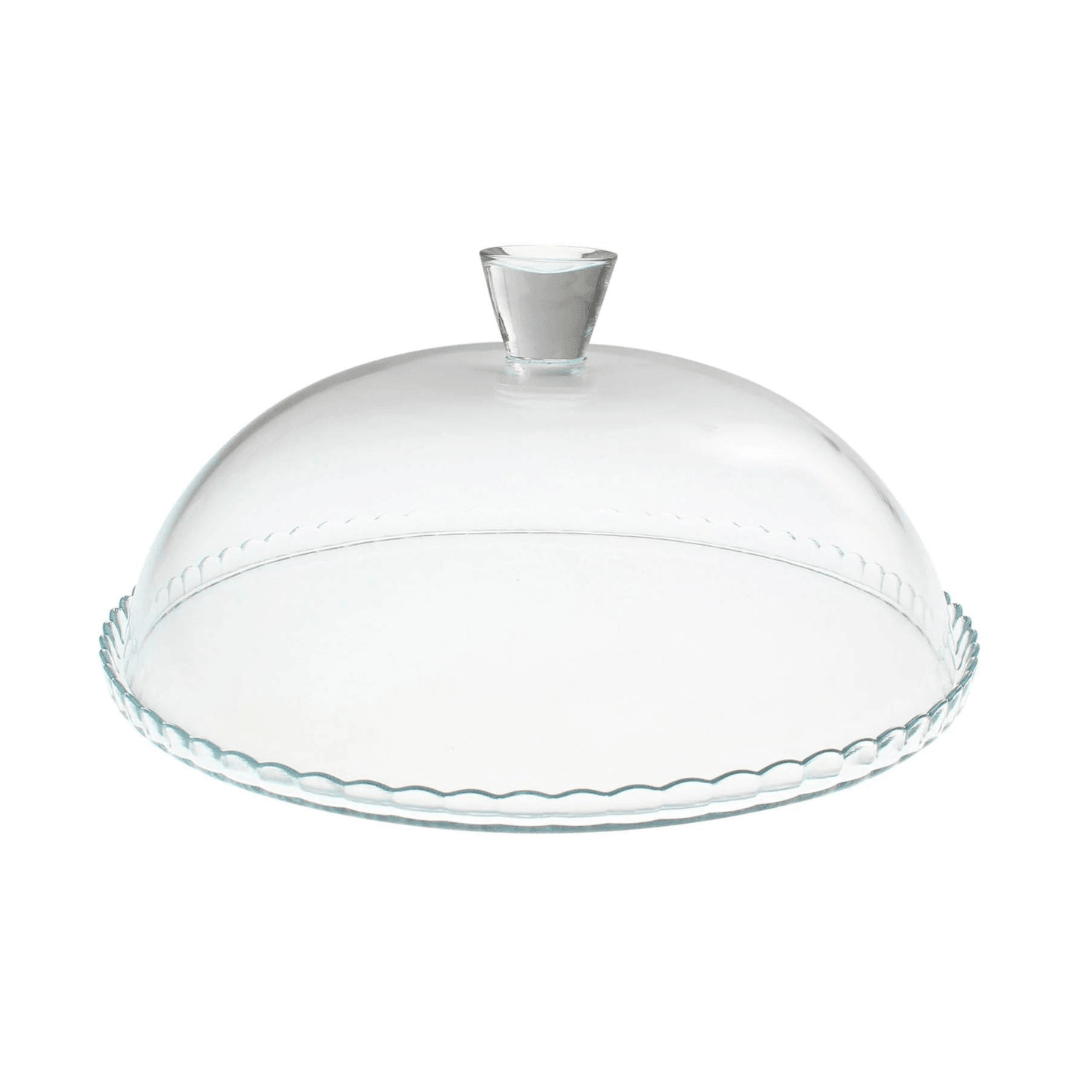 Patisserie Cake Dome + Service Plate, 32x15x32 - EUROPEAN HOUSE HOLD