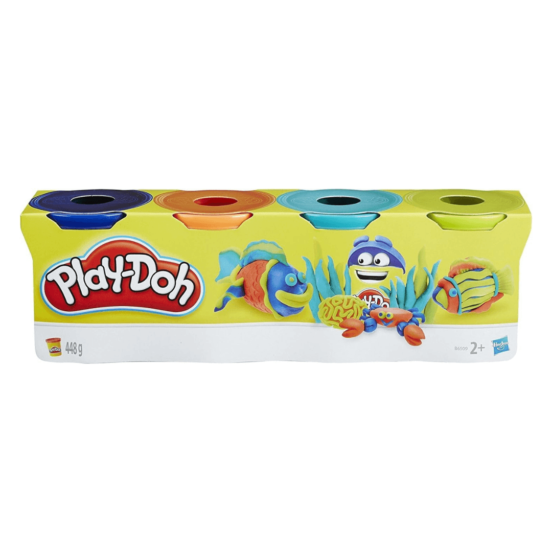 Play-Doh Classic Color 4 Pack 448 g - EUROPEAN HOUSE HOLD