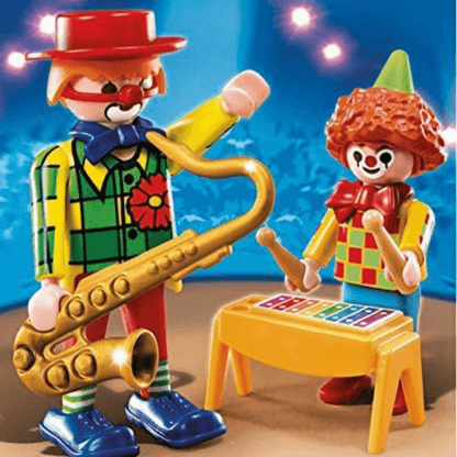 PLAYMOBIL4787 Clowns Play Set , Fun Imaginative Role-Play, Suitable for Children Ages 4+ - EUROPEAN HOUSE HOLD