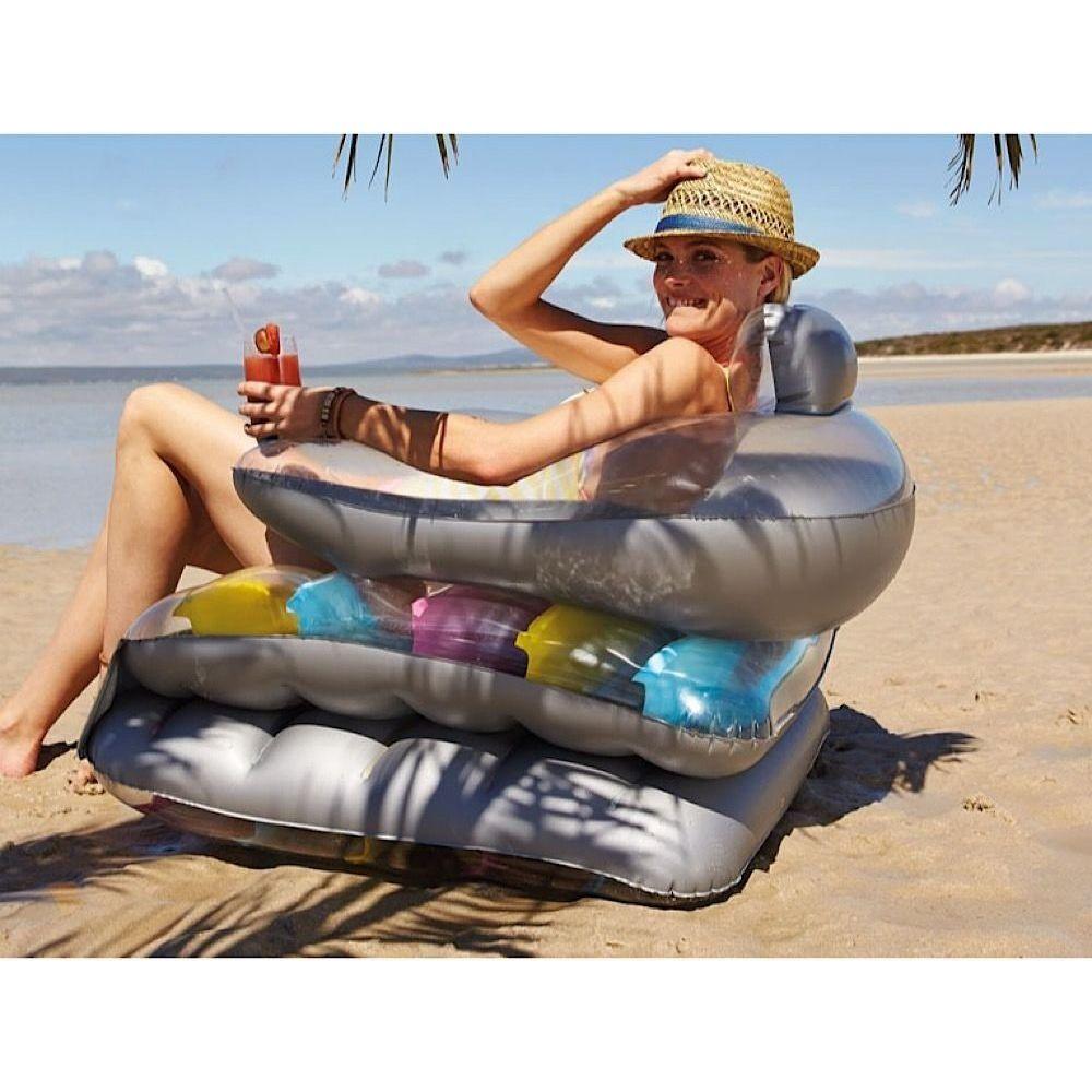 PLAYTIVE 3-IN-1 INFLATABLE BEACH CHAIR - EUROPEAN HOUSE HOLD