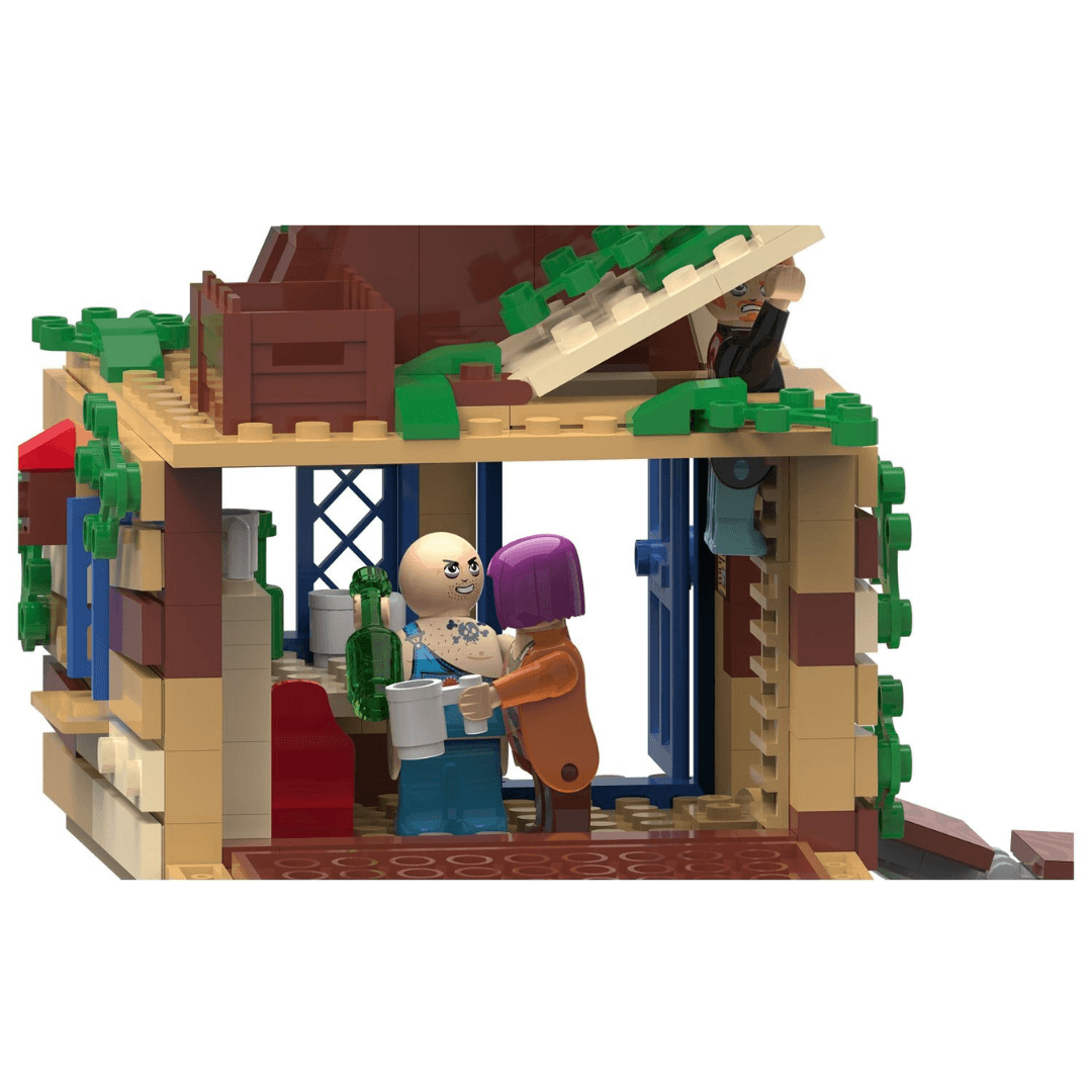 Playtive Clippys Building Set L, Treehouse SET 767 PIECES - EUROPEAN HOUSE HOLD
