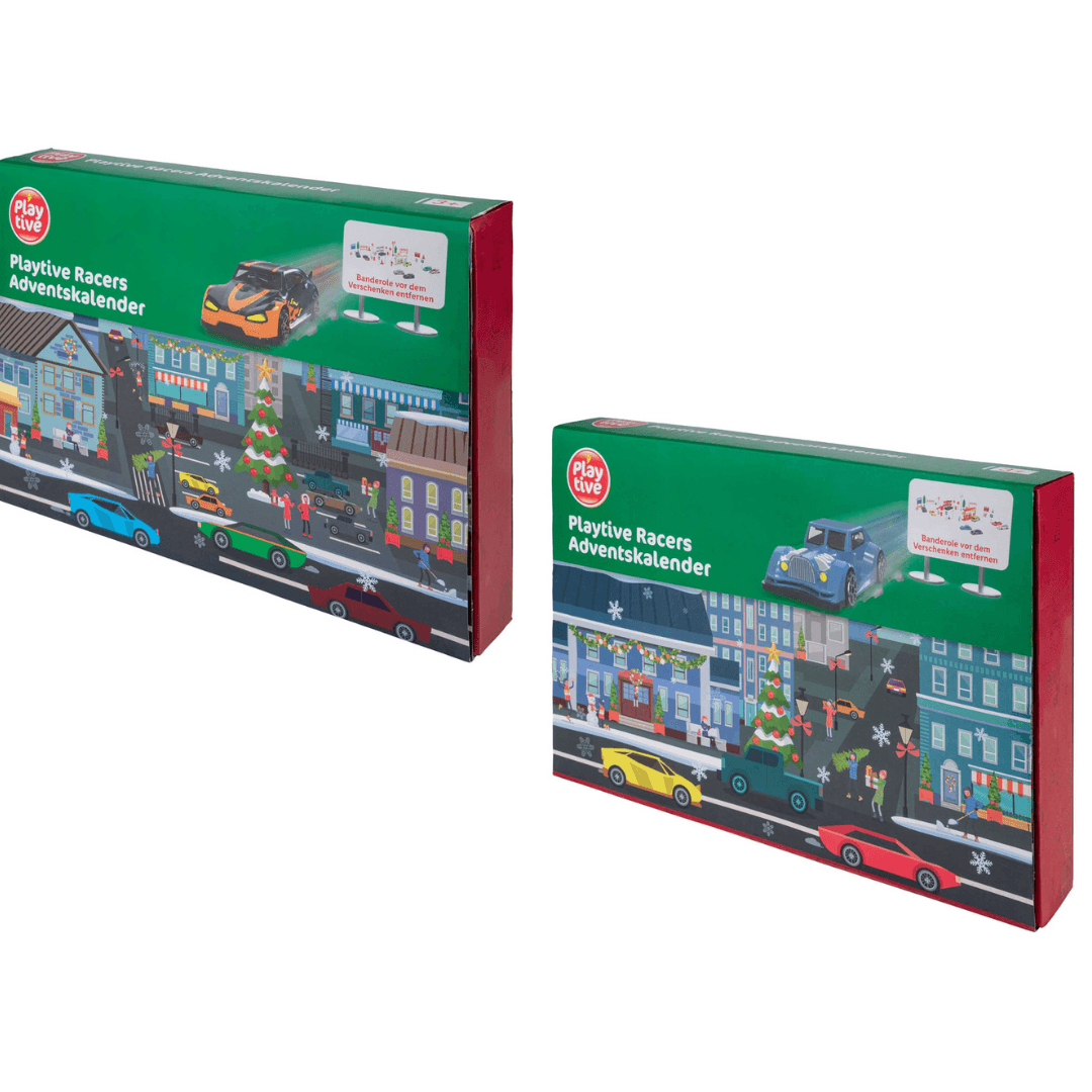 Playtive Die-cast Advent Calendar Set - EUROPEAN HOUSE HOLD