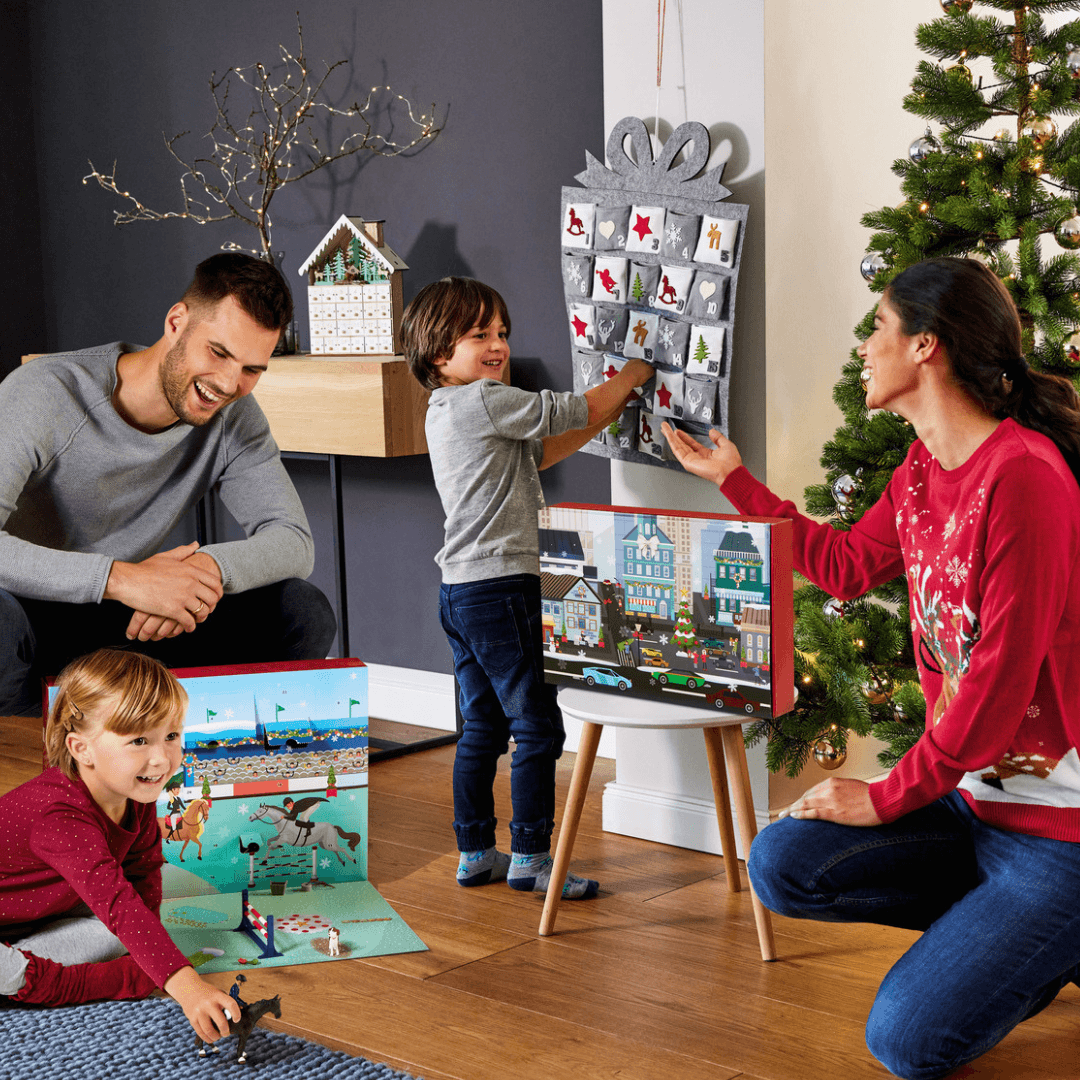 Playtive Die-cast Advent Calendar Set โ EUROPEAN HOUSE HOLD