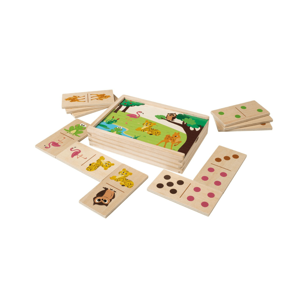 PLAYTIVE DOMINO GAME - EUROPEAN HOUSE HOLD