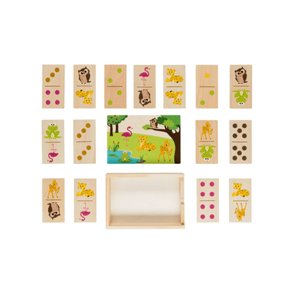 PLAYTIVE DOMINO GAME - EUROPEAN HOUSE HOLD