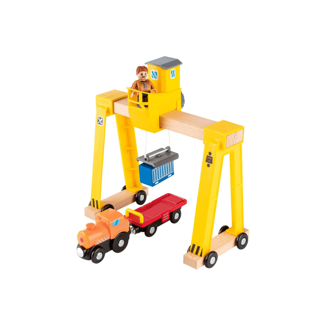 PLAYTIVE LOADING CRANE SET 5 PIECES - EUROPEAN HOUSE HOLD