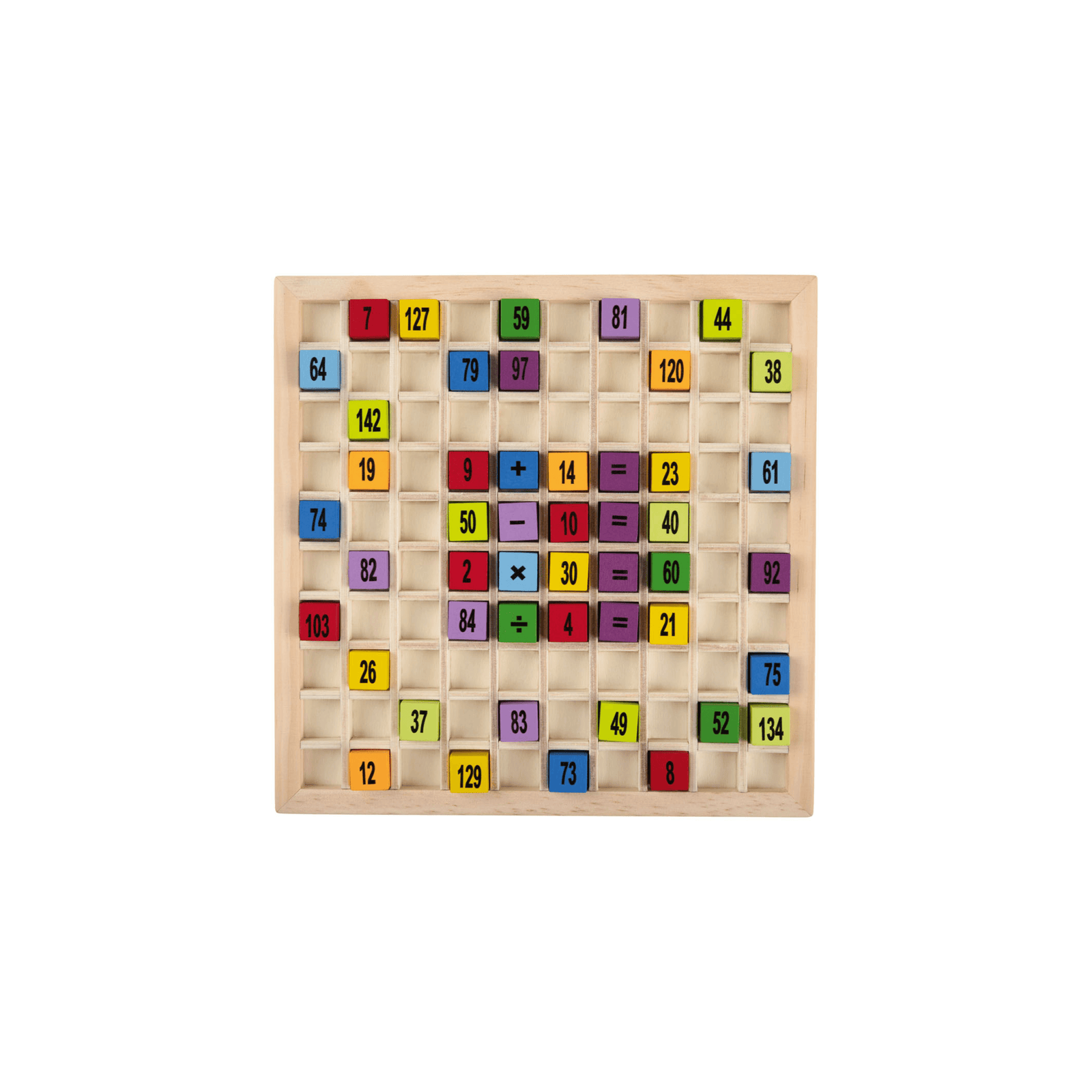 PLAYTIVE MATH EDUCATIONAL GAME 101 PIECES - EUROPEAN HOUSE HOLD