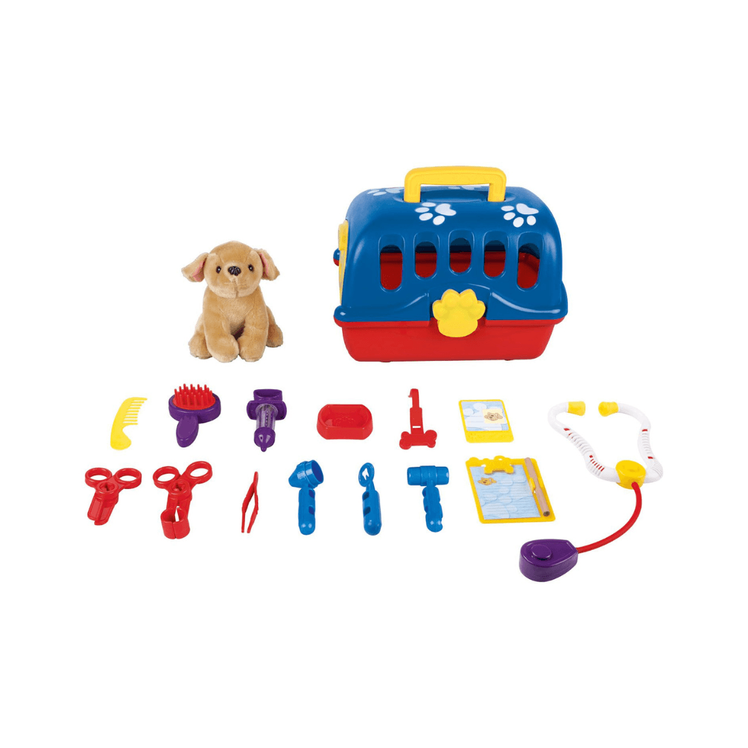 PLAYTIVE PLAYSET VET 19 PIECES SET - EUROPEAN HOUSE HOLD