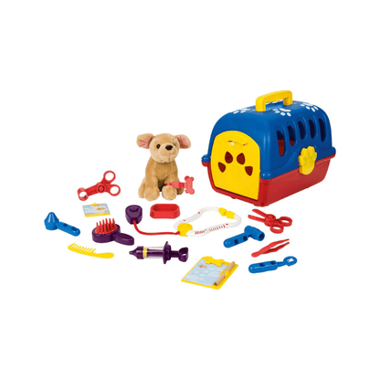 PLAYTIVE PLAYSET VET 19 PIECES SET - EUROPEAN HOUSE HOLD