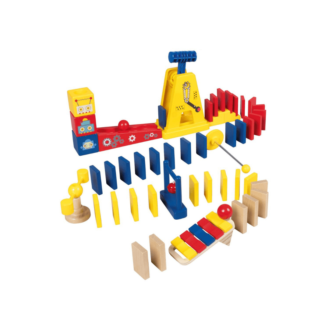 Playtive Robot Domino Run 54 Pieces - EUROPEAN HOUSE HOLD