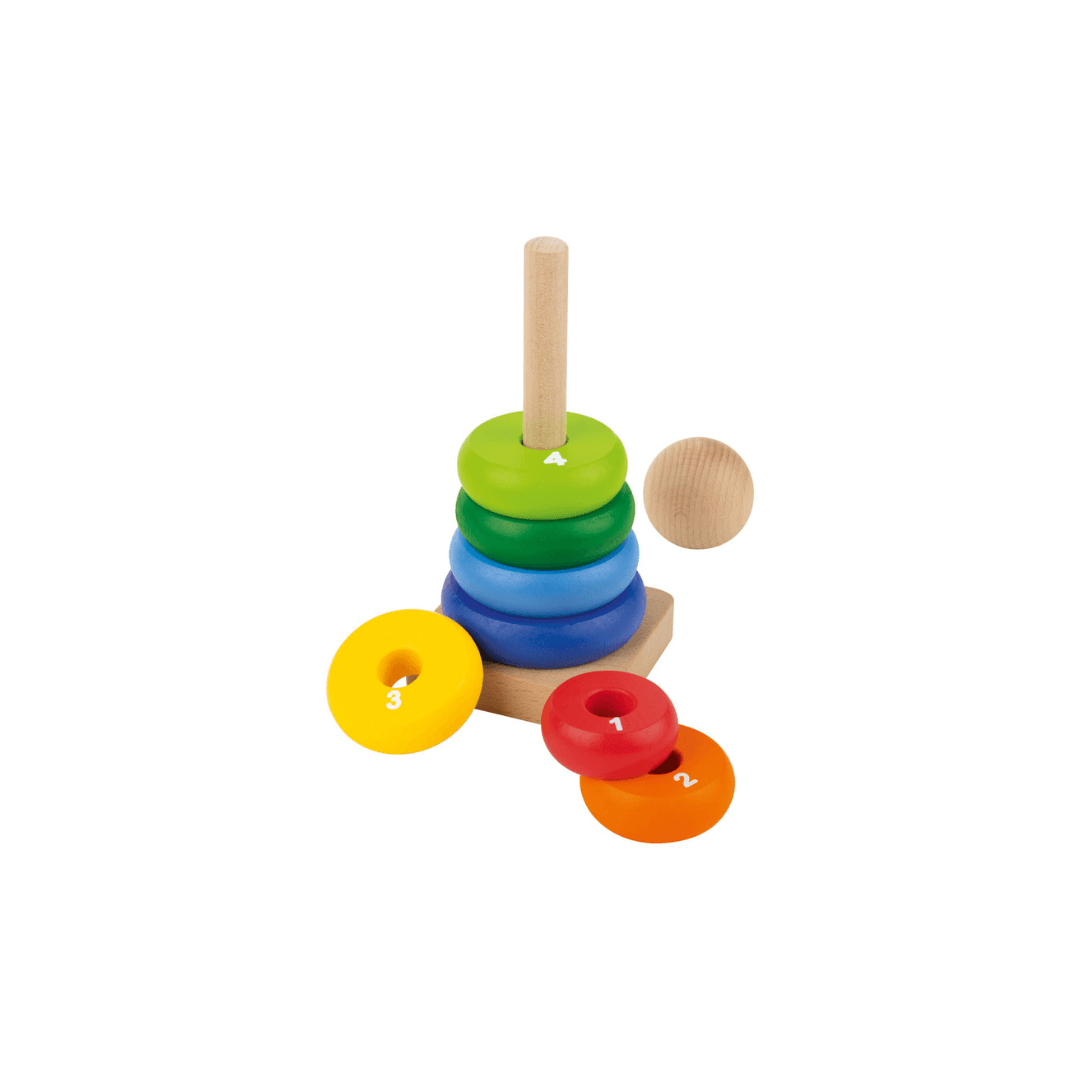 PLAYTIVE STACKING TOWER 9 PIECES - EUROPEAN HOUSE HOLD