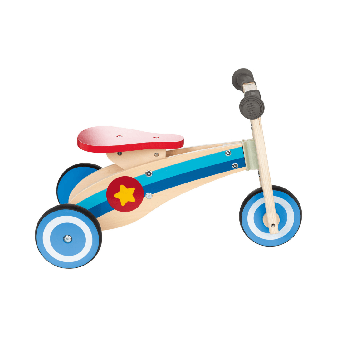 PLAYTIVE WOODEN BALANCE BIKE - EUROPEAN HOUSE HOLD