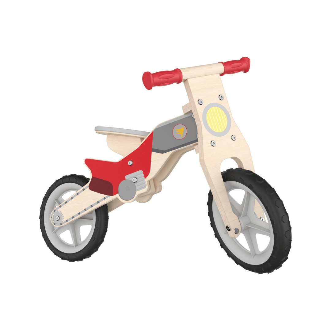 PLAYTIVE WOODEN BALANCE BIKE - EUROPEAN HOUSE HOLD