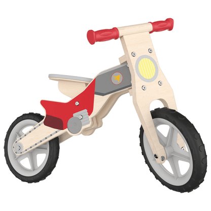 PLAYTIVE WOODEN BALANCE BIKE - EUROPEAN HOUSE HOLD