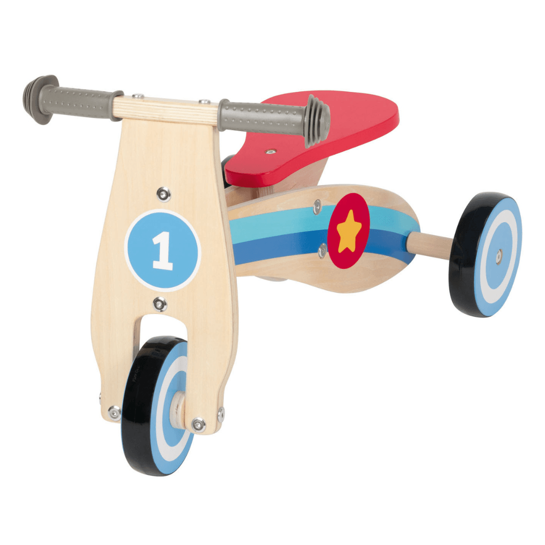 PLAYTIVE WOODEN BALANCE BIKE - EUROPEAN HOUSE HOLD