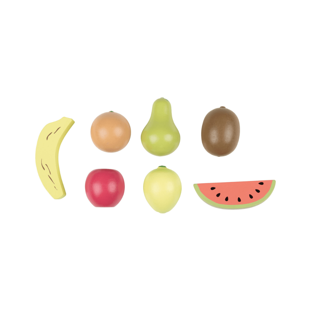 PLAYTIVE WOODEN BOX WITH FRUITS - EUROPEAN HOUSE HOLD