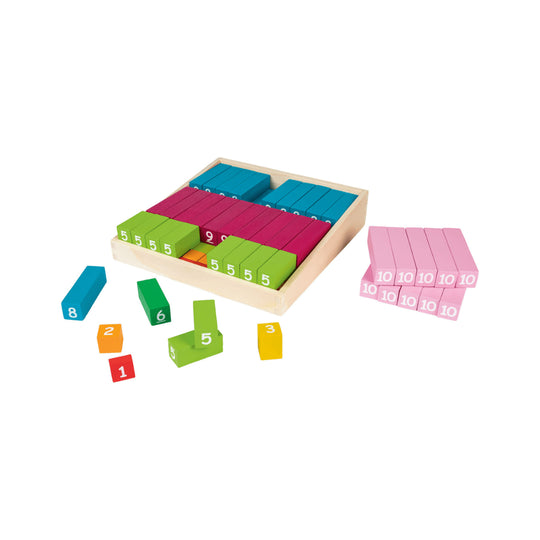 PLAYTIVE WOODEN CALCULATION STICKS - EUROPEAN HOUSE HOLD