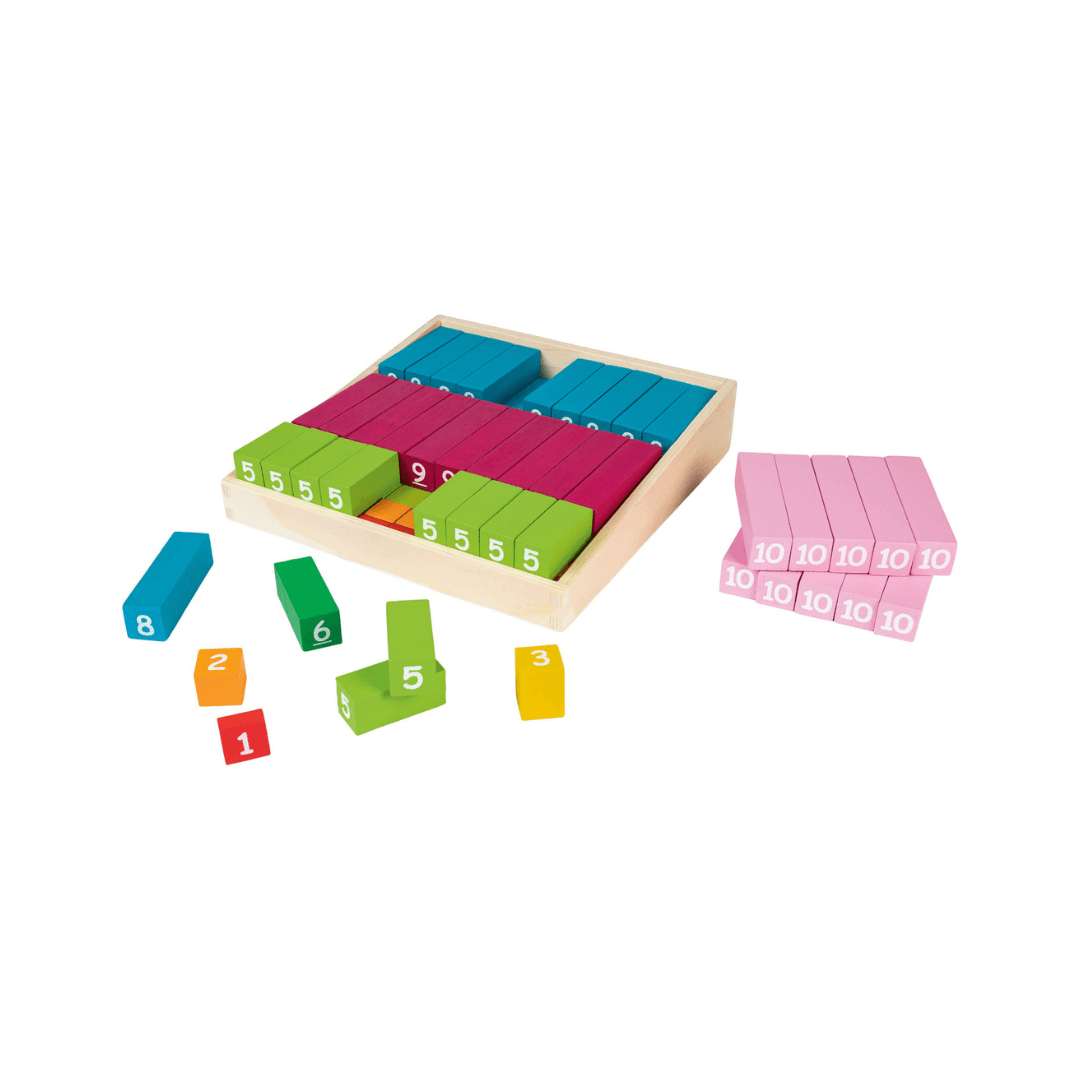 PLAYTIVE WOODEN CALCULATION STICKS - EUROPEAN HOUSE HOLD