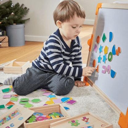 PLAYTIVE WOODEN EDUCATIONAL MAGNETIC LETTERS - EUROPEAN HOUSE HOLD