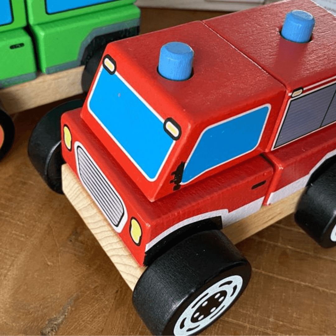 PLAYTIVE Wooden Hight Quality Wooden Vehicles - EUROPEAN HOUSE HOLD