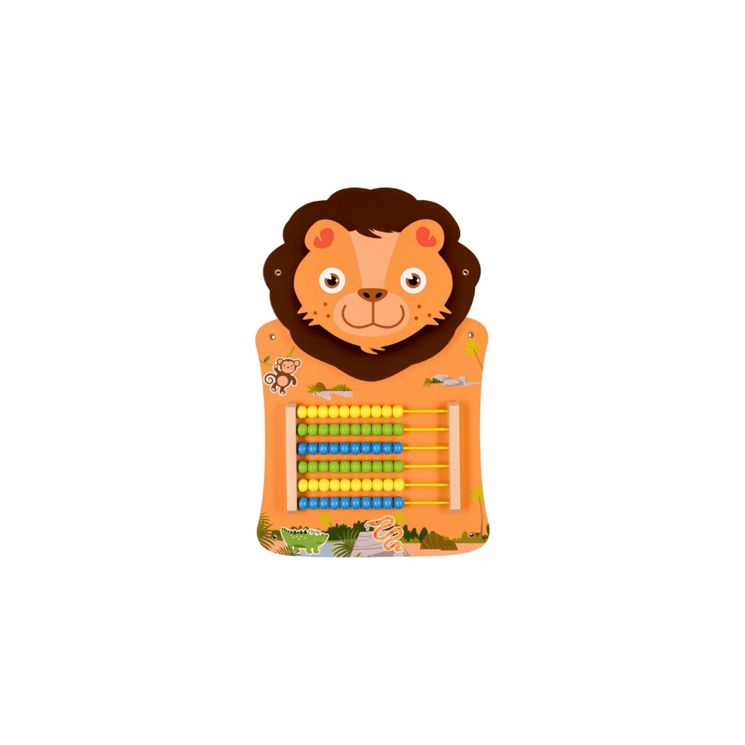 PLAYTIVE WOODEN LION WALL TOY - EUROPEAN HOUSE HOLD