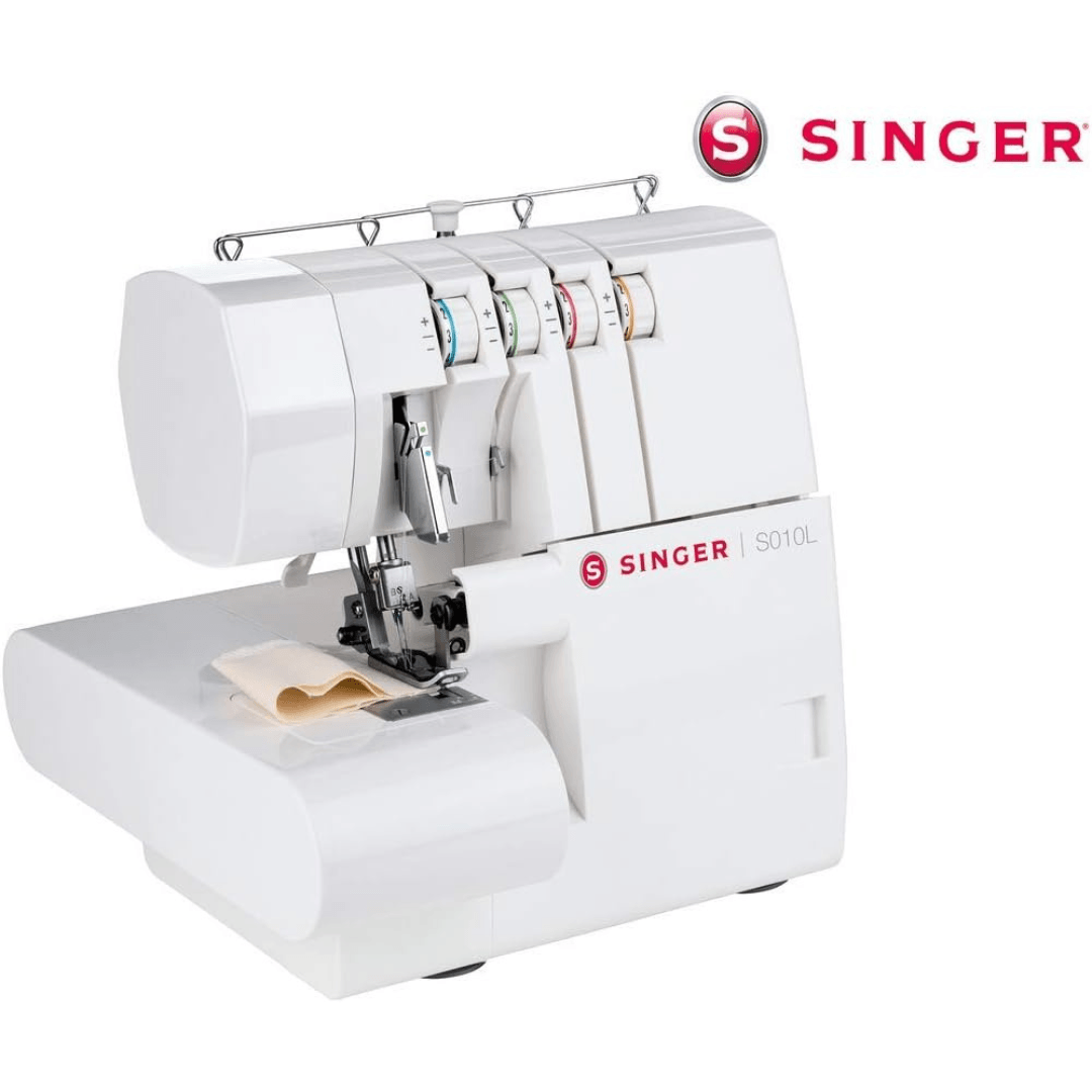 Powerful Performance Singer Overlock Sewing Machine S010L Free Arm 2/3/4 Thread Capability Differential Feed - EUROPEAN HOUSE HOLD