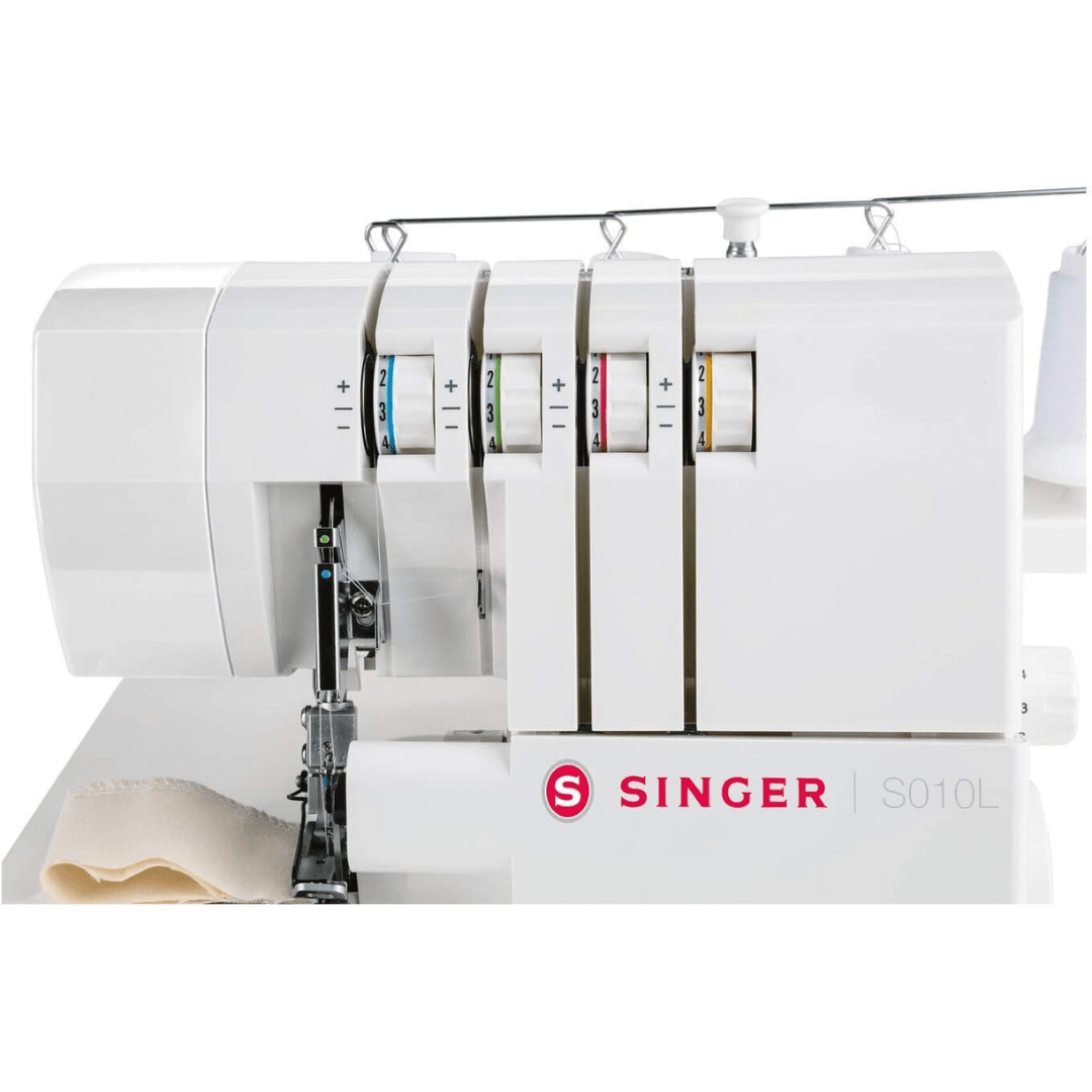 Powerful Performance Singer Overlock Sewing Machine S010L Free Arm 2/3/4 Thread Capability Differential Feed - EUROPEAN HOUSE HOLD